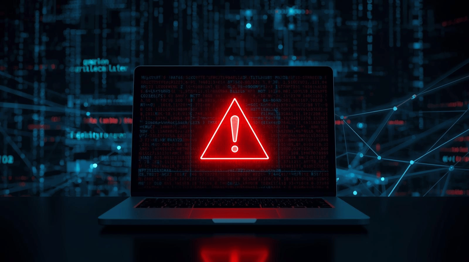 Cybersecurity threat visual representing Magento SessionReaper exploit CVE-2025-54236.